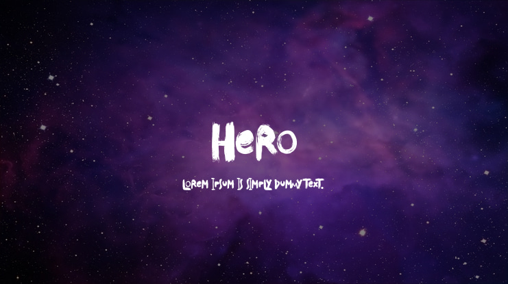 Hero Font