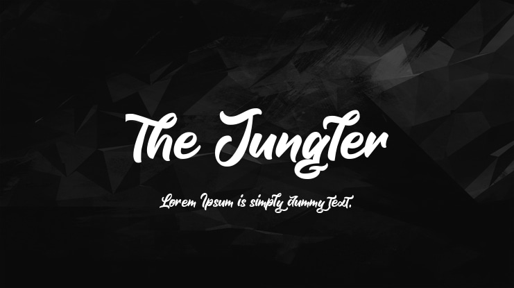 The Jungler Font