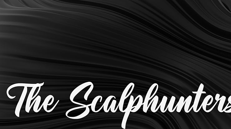 The Scalphunters Font