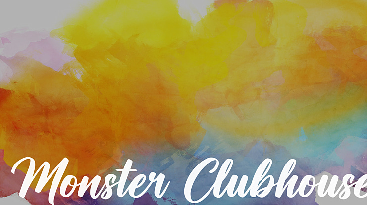 Monster Clubhouse Font
