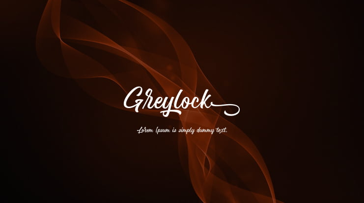 Greylock Font