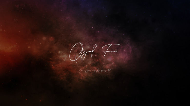 Qojack Free Font