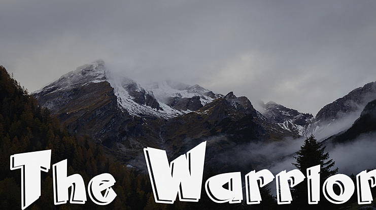 The Warrior Font