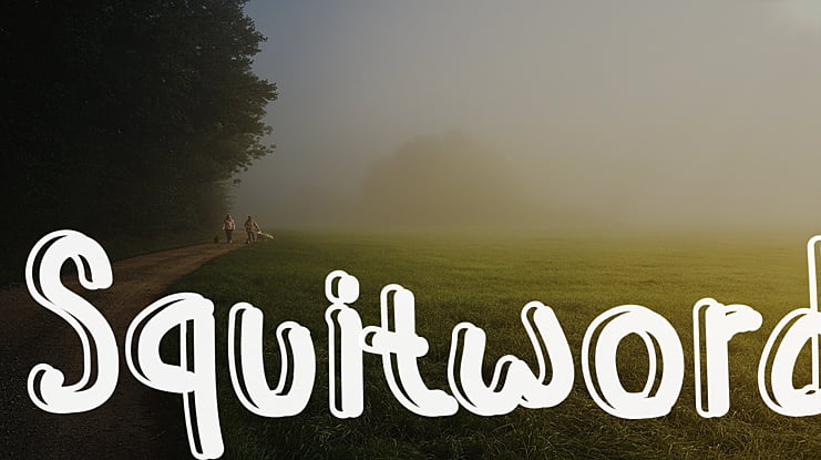 Squitword Font