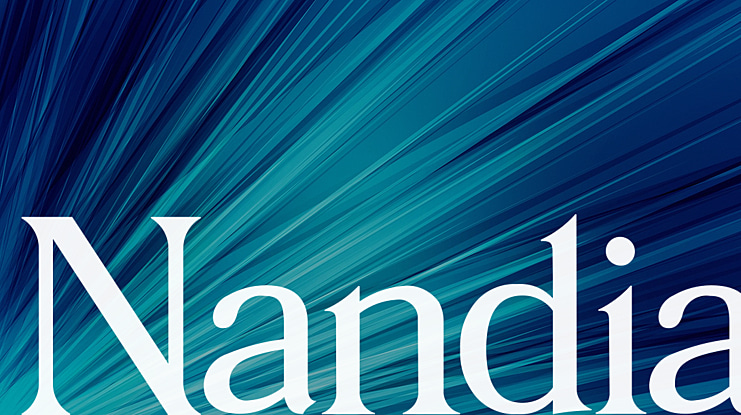 Nandia Font