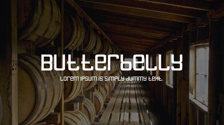 Butterbelly Font