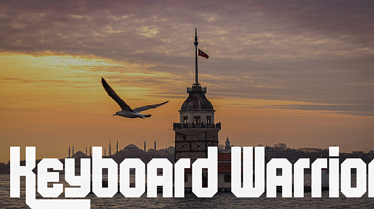 Keyboard Warrior Font