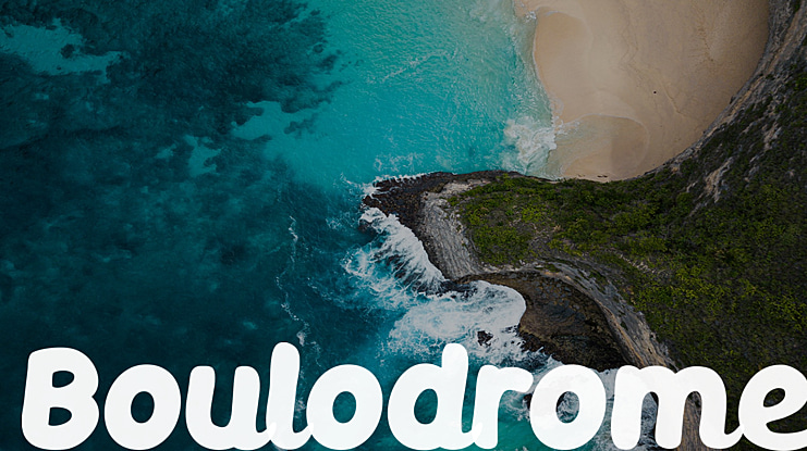Boulodrome Font