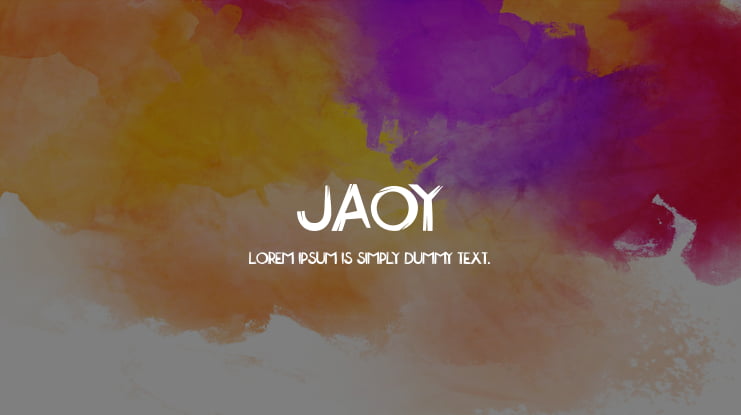 Jaoy Font