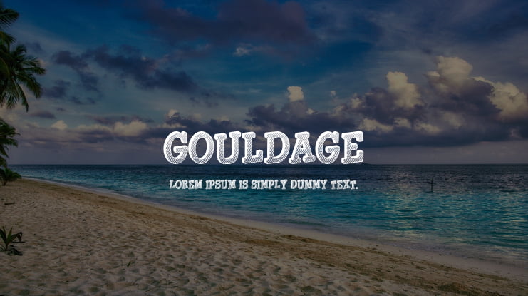 Gouldage Font