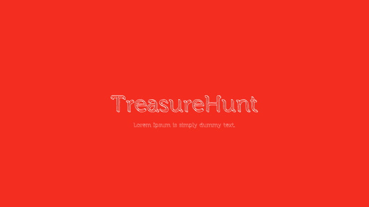 TreasureHunt Font