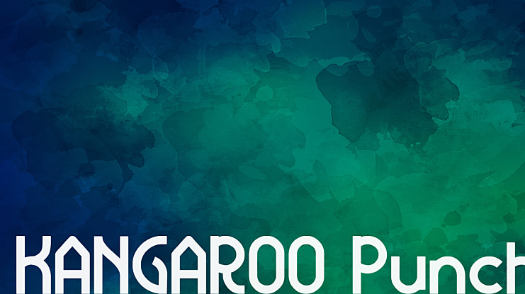 KANGAROO Punch Font Family