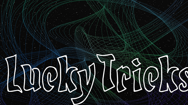 LuckyTricks Font