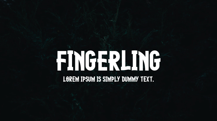 Fingerling Font