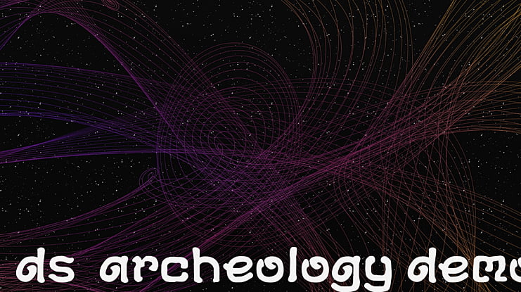 DS-Archeology Demo Font
