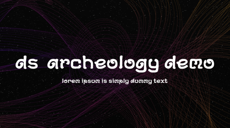 DS-Archeology Demo Font