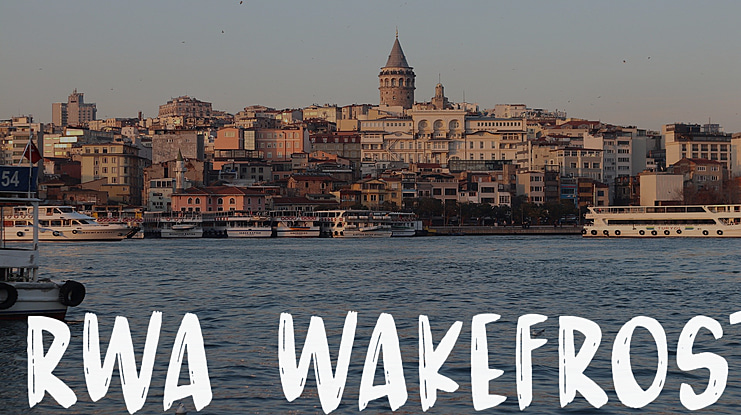 RWA Wakefrost Font