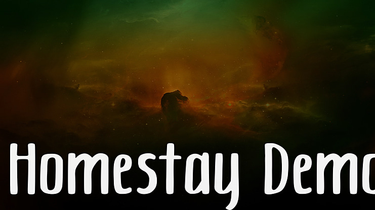 Homestay Demo Font