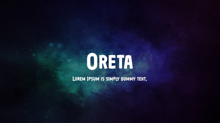 Oreta Font Family
