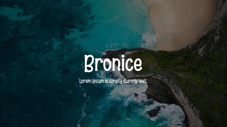 Bronice Font Family