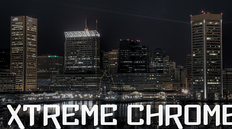 Xtreme Chrome Font