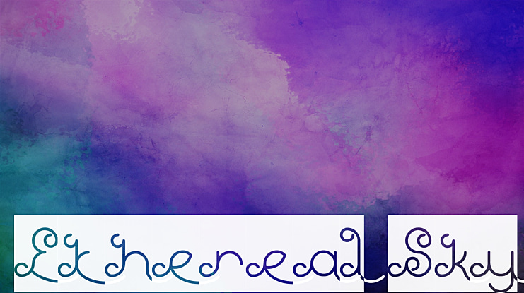 Ethereal Sky Font Family