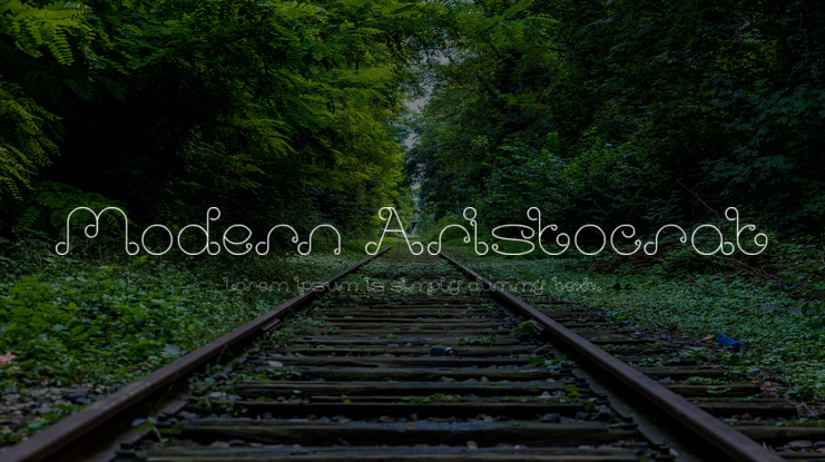 Modern Aristocrat Font Family