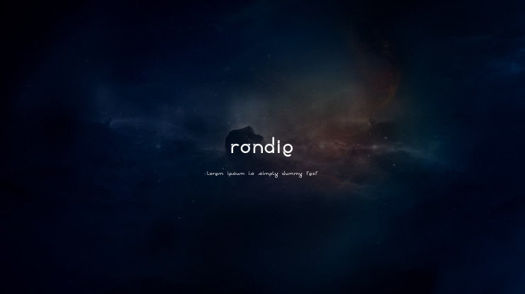 rondie Font