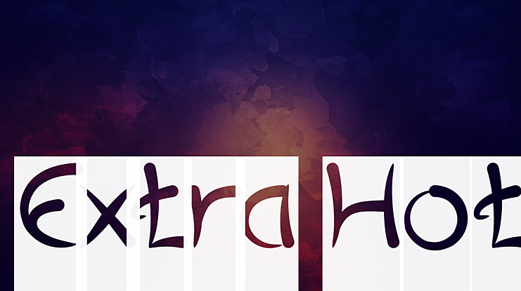 Extra Hot Font Family