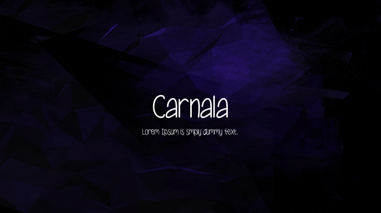 Carnala Font
