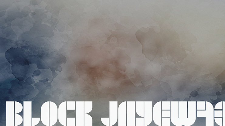 BLOCK JayeW73 Font