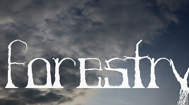 Forestry Font