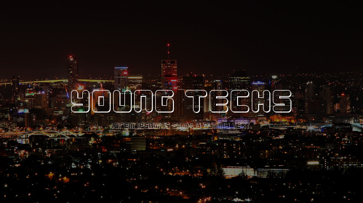 Young Techs Font Family