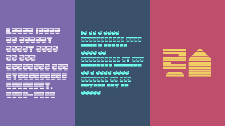 Heavy Loud Edge Font Family