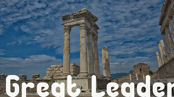 Great Leader Font Family