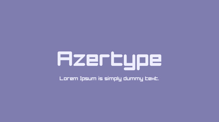 Azertype Font