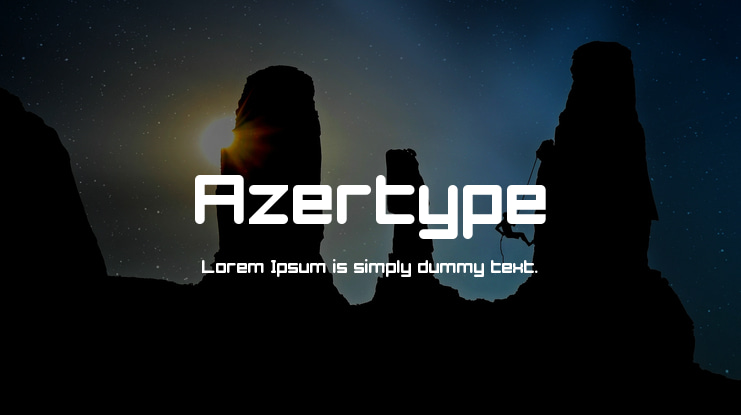 Azertype Font