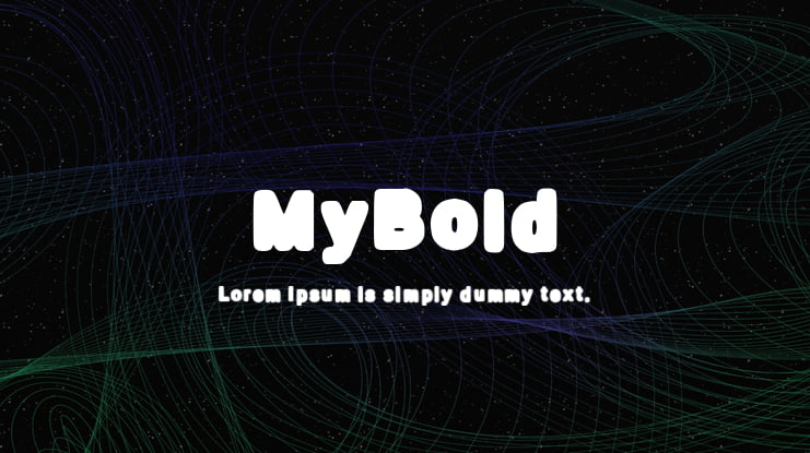 MyBold Font