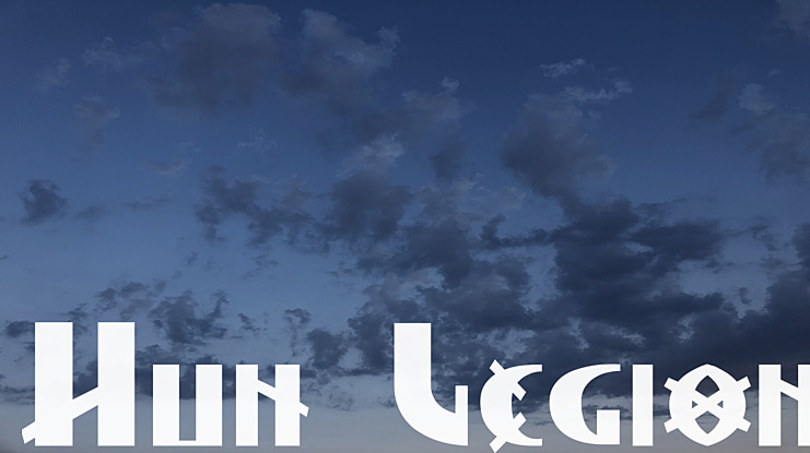 Hun Legion Font