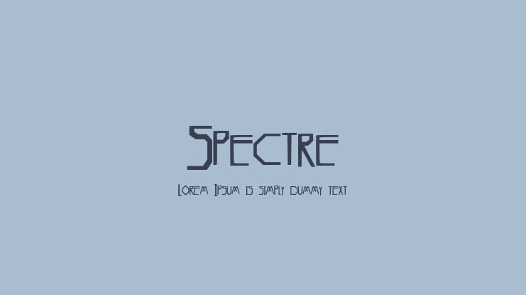 Spectre Font