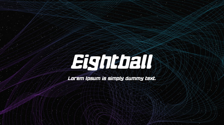 Eightball Font Family