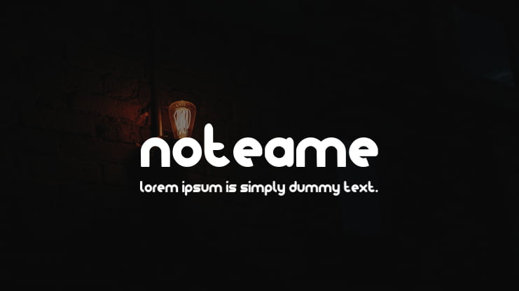 noteame Font