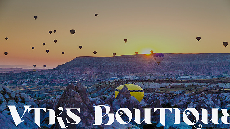 Vtks Boutique Font