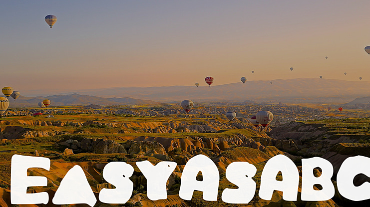 EasyAsABC Font