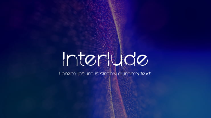Interlude Font