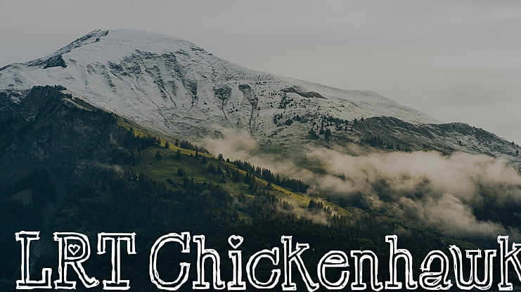 LRT Chickenhawk Font