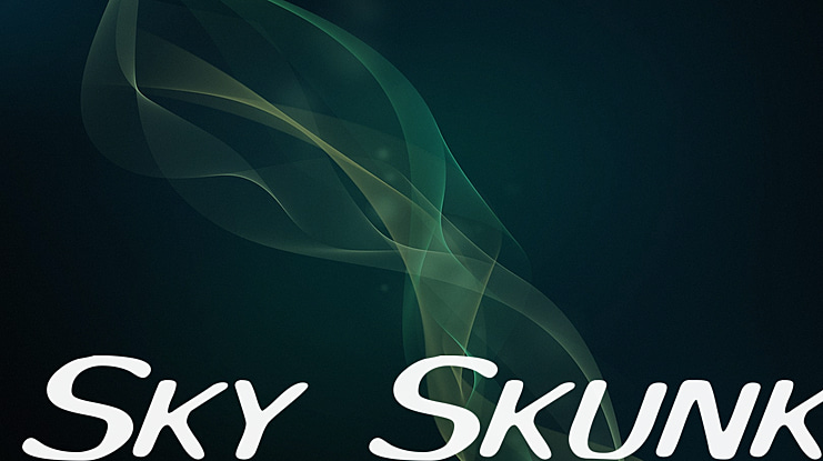 Sky Skunk Font
