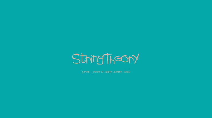 StringTheory Font