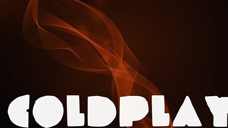 COLDPLAY Font