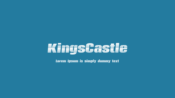 KingsCastle Font